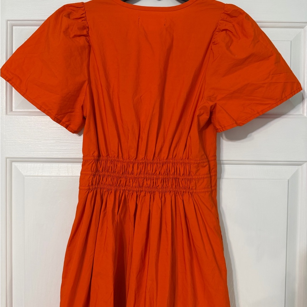 Anthropologie The Somerset Orange Maxi Dress - Picture 6 of 8